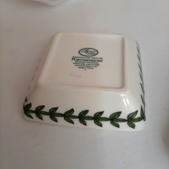 *Portmereirion Botonic Garden Mini Dishes Butter Dipper Dish - Picture 12 of 15